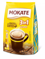 Mokate 3 in 1 Caramel With Roasted Coffee 170g (10*17g) x 10