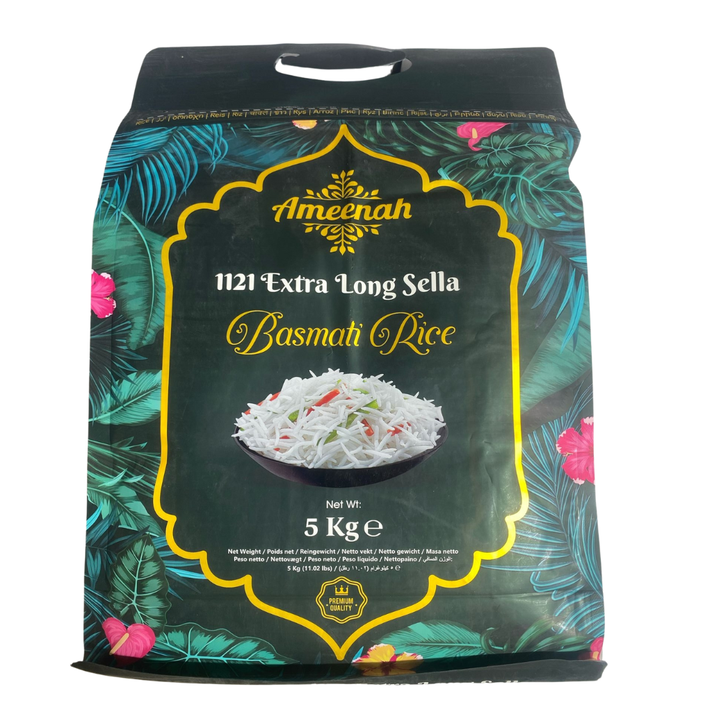 Abena Rice Sample Ameenah rice 5 kg x 4 – Nordic Engros