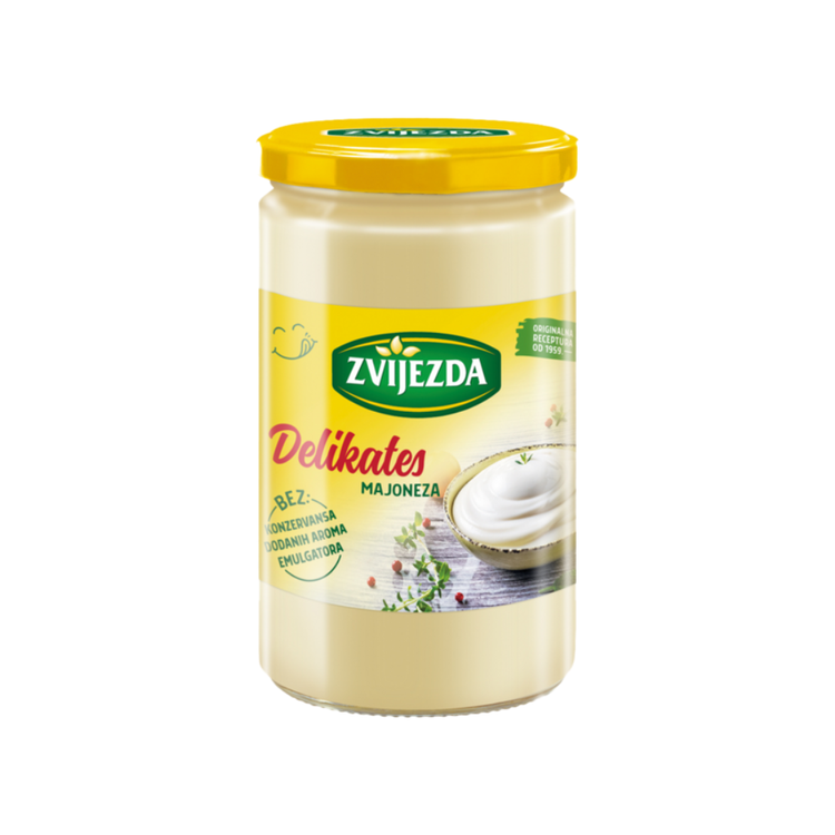 Zvijezda Fresh Egg Mayonnaise 620g X 6