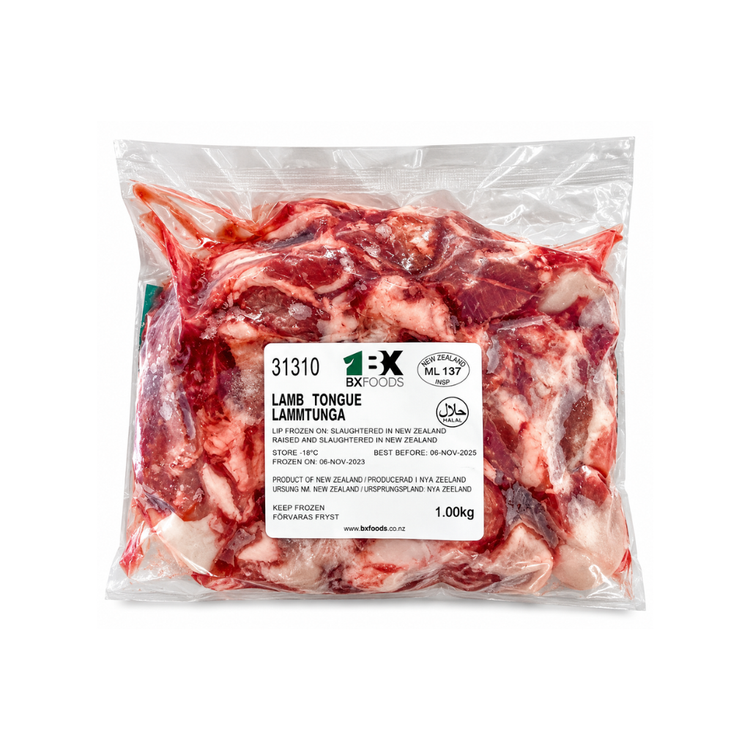 Lamm Tunga Halal  N.Z Fryst 18Kg