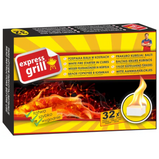 Mirand Expressgrill White Firlighter 32 Cubs x 24