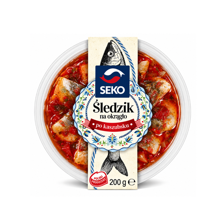 Seko Herring Onion & Tomato 200g X 6