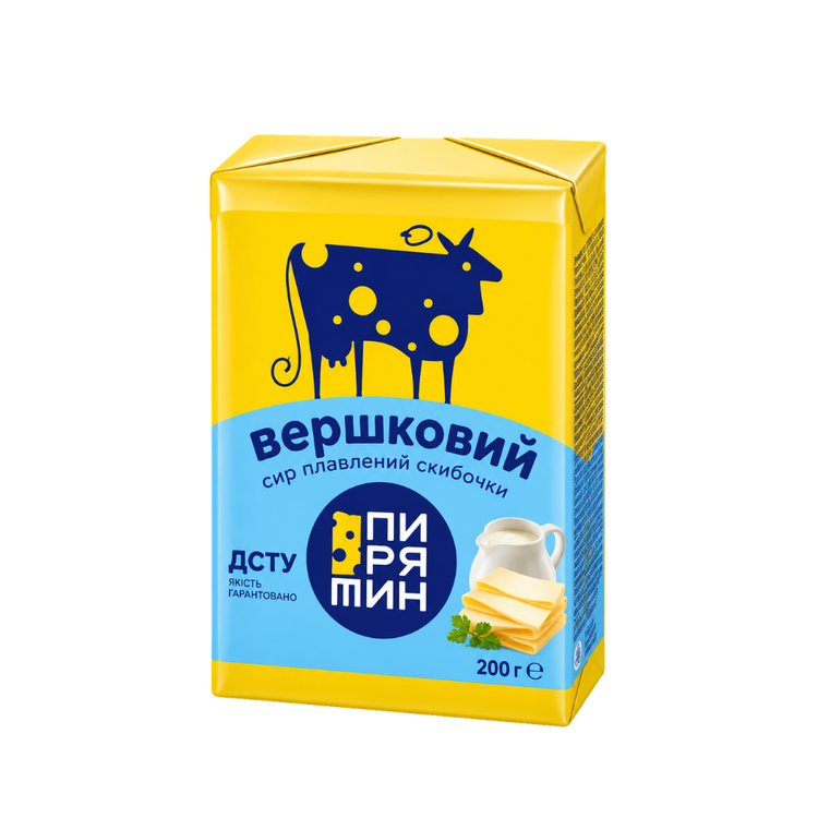 Pirjatin Creamy Processed Cheese 38% 70g X 24