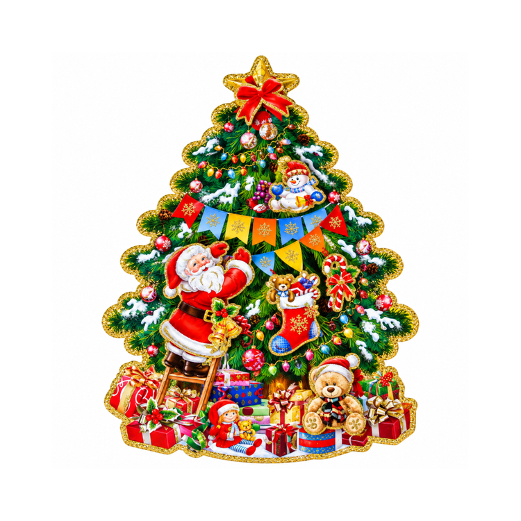 Arpex 3D Christmas Paper Decoration 40cm X 12