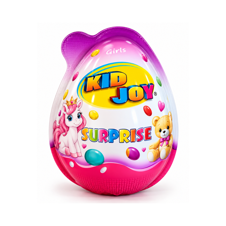 Kid Joy Surprise Egg For Girls 25g X 8