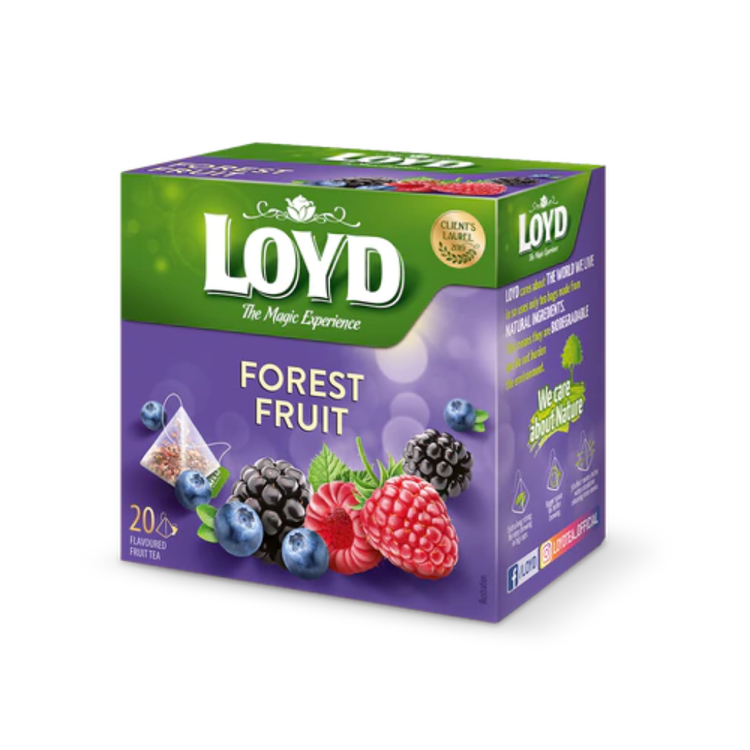 Loyd Tea Forest Fruit 10 x 20 x 2g