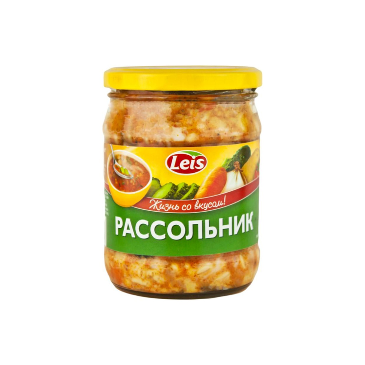 Leis Soup Solyanka made with sauerkraut and mushrooms 480g x 10