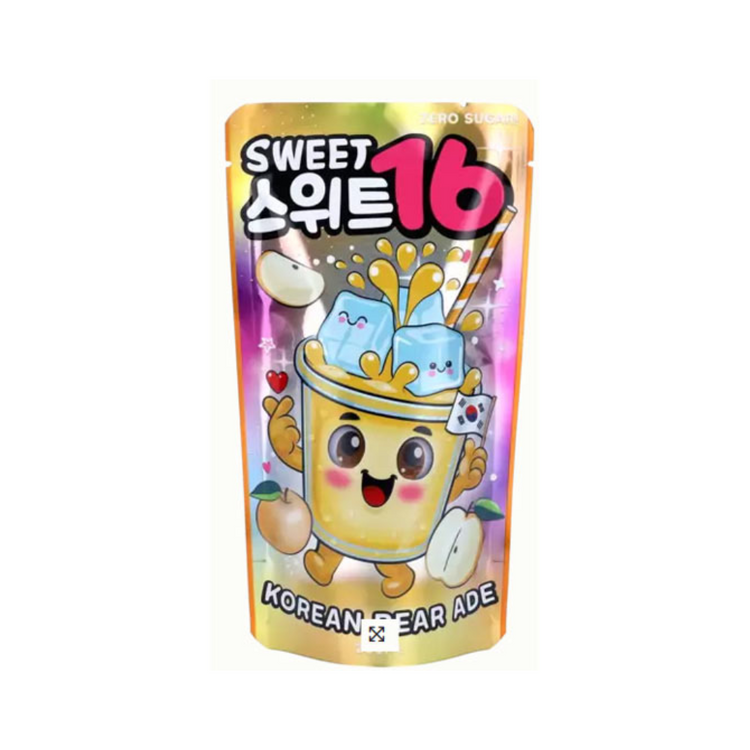KR Sweet 16 Zero Korean Pear Ade 5 x 10 x 200ML