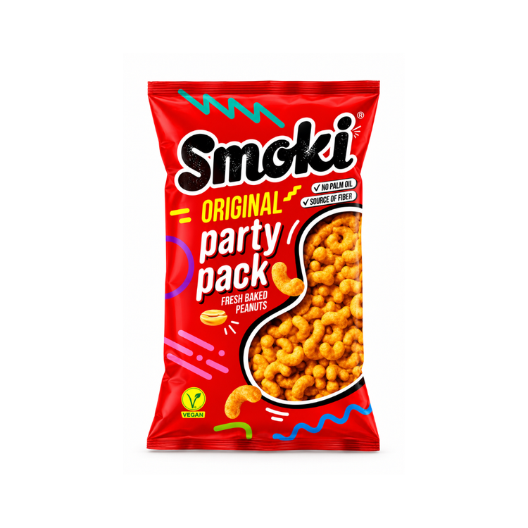 Smoki Peanut Puffs 225g X 16