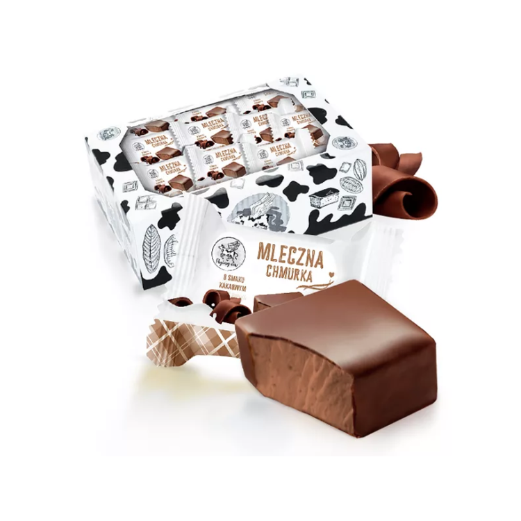 Milky Clouds cocoa flavour in glaze 1kg X 1