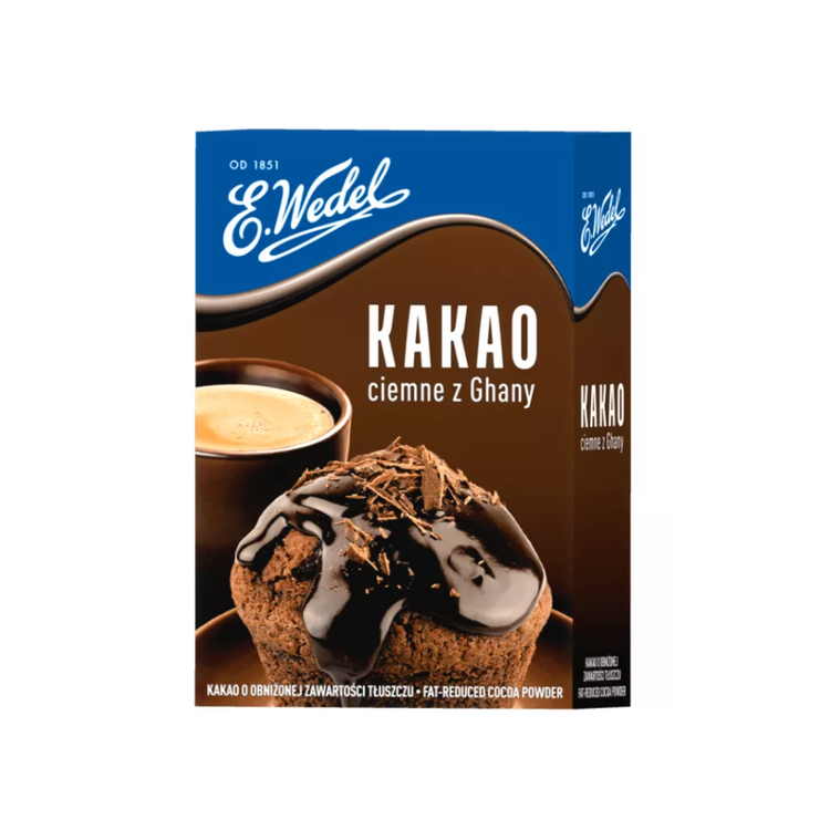 Wedel extra dark cocoa powder 80g x 10