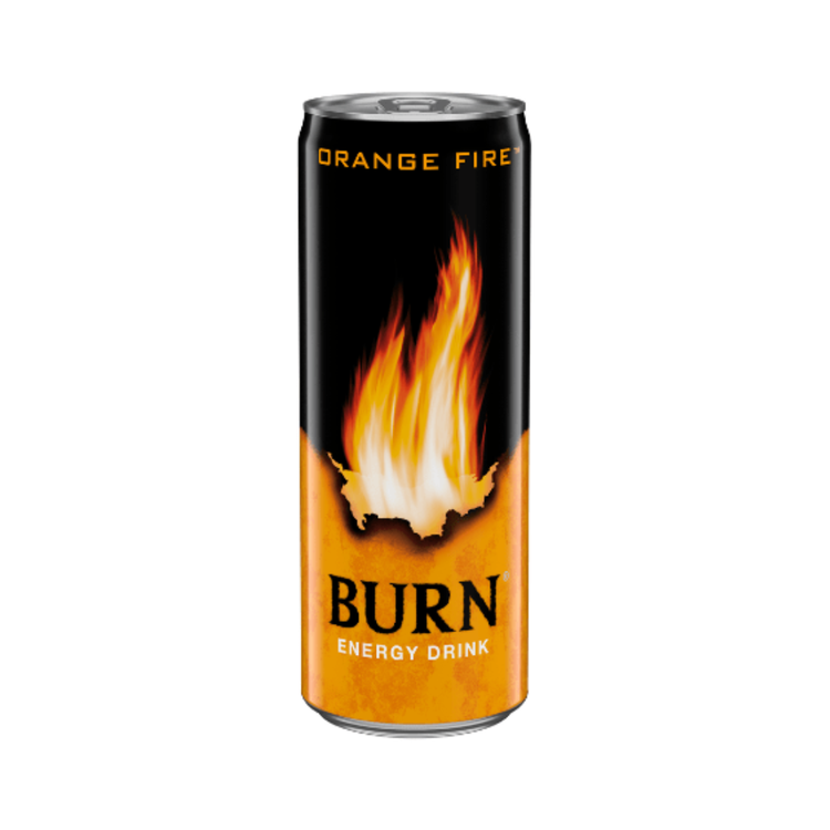Burn Orange Energy Drink 250ML X 12