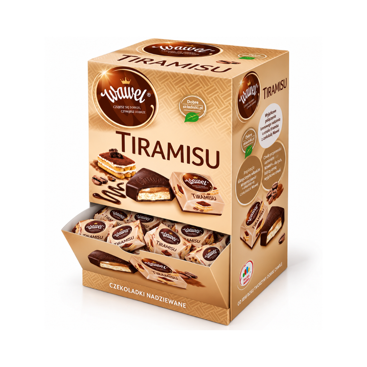 Wawel Tiramisu Pralines 2,4kg X 1