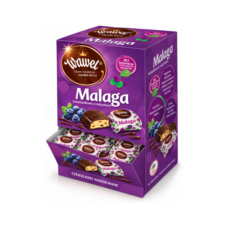Wawel Malaga Pralines 2,5kg X 1
