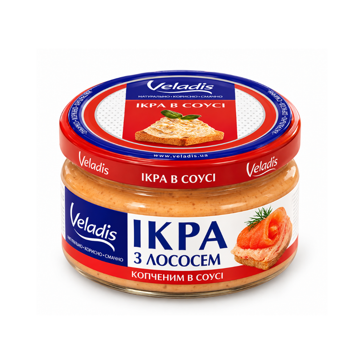 Veladis Fish Roe Spread with Smoked Fish 160g x 12