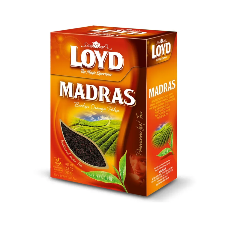 Loyd Tea Madras Black Broken Leaf 100g X 10