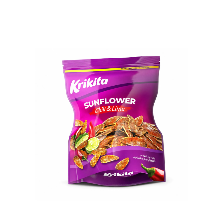 Krikita Sunflower Seeds Chilli & Lime 200g X 10