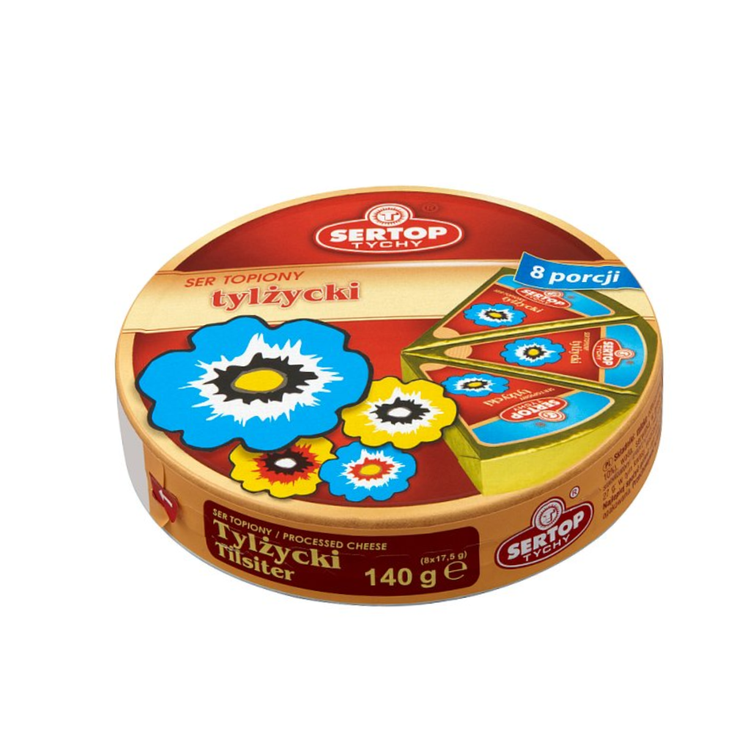 Sertop Processed Cheese Tilsite Cheese Rings 140g x 16