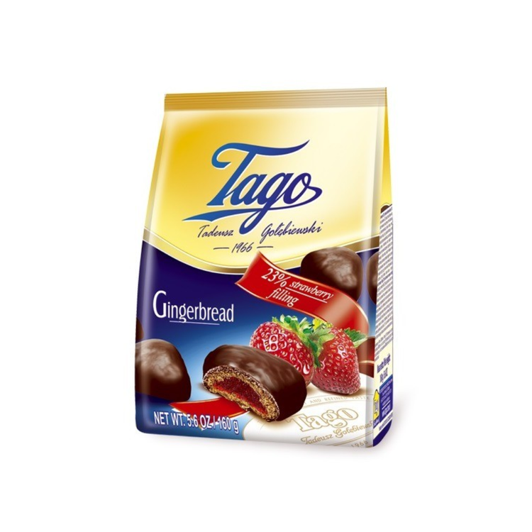 Tago Strawberry Gingerbread 160G x 12