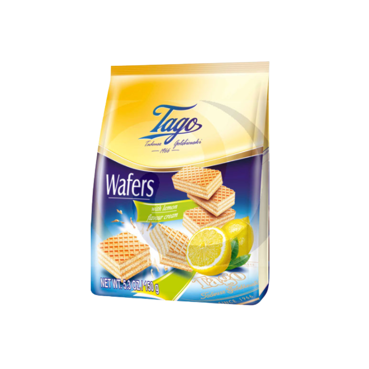 Tago Lemon Wafers 150G X 12