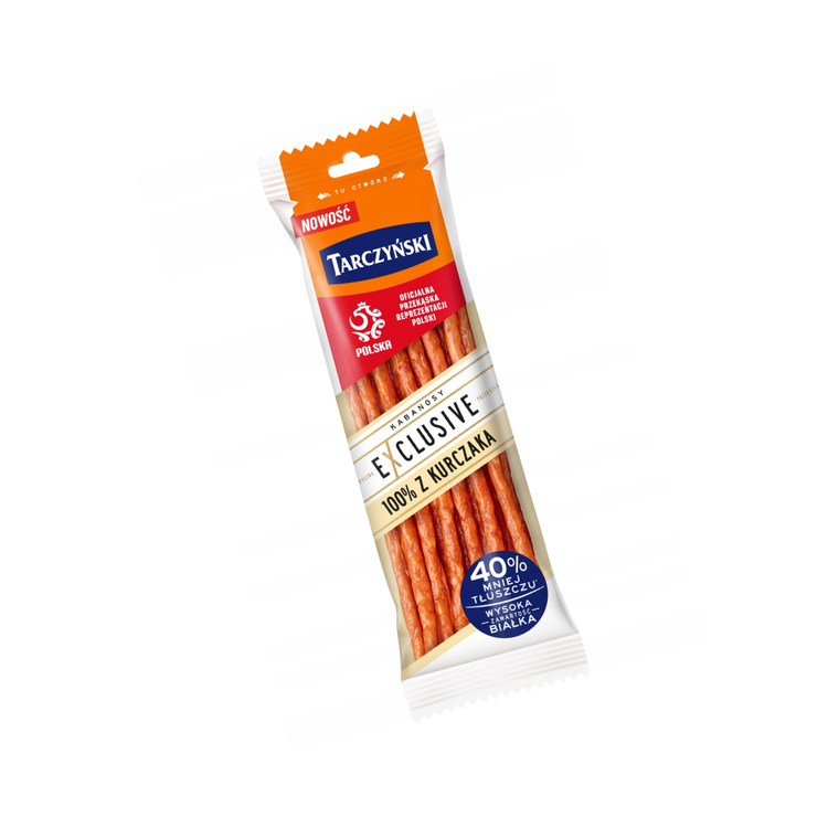Tarczynski sive Kabanosy 100% Ham 90G x 18