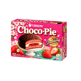 Choco-Pie Biscuits with Strawberry Filling 360g 1/8 x 8