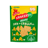 Lajkonik Cheese And Onion Flavor Mini Crackers 100G X 14