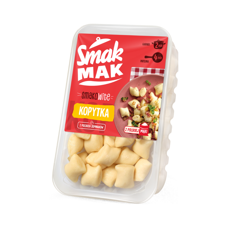 SmakMAK Polish Potato Dumplings Kopytka 400g x 6