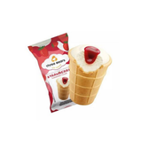 3 Medvedia Ice Cream Vanilla/Cream Strawberry, wafer yellow 12%, 75g X 28