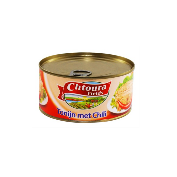 Chtoura Fields Tunfisk Hot 48 x 160g