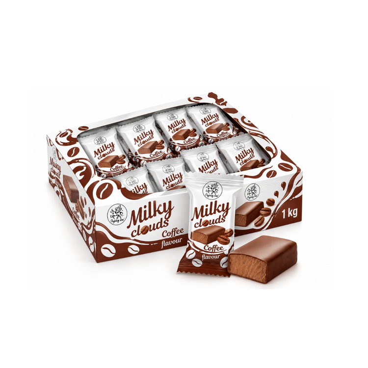 Milky Clouds coffee flavor 1kg X 1