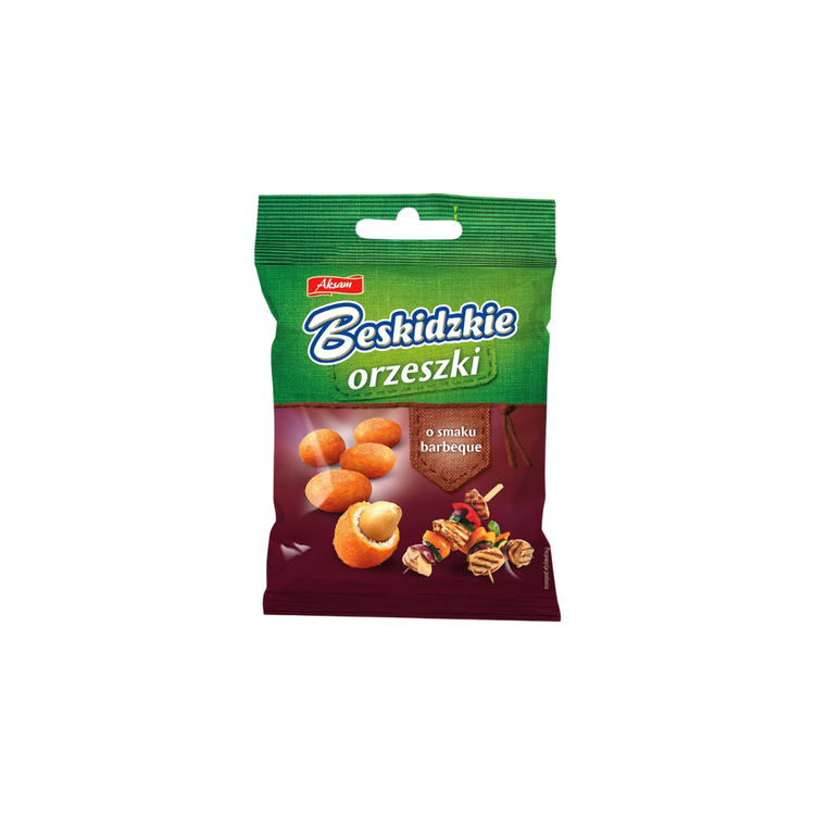 Aksam Beskidzkie BBQ Nuts 70g x 10