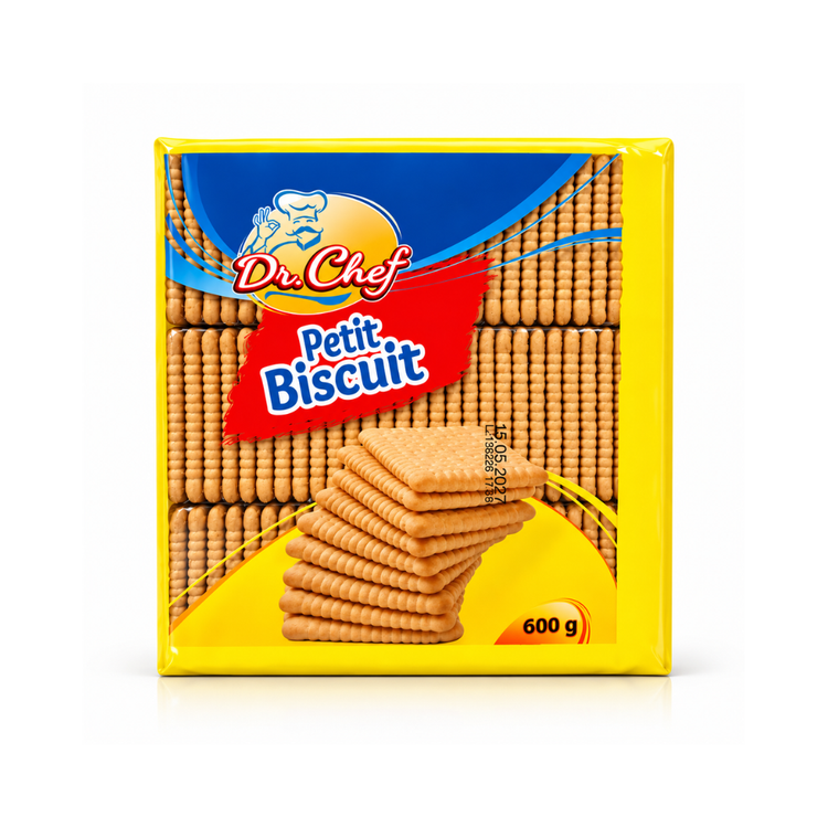 Dr Chef Petit Biscuit 600g X 8