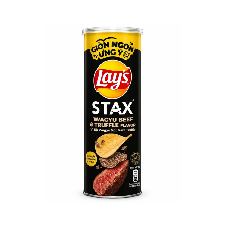 Lays Stax Wagu Beef & Truffle 16 x 90g