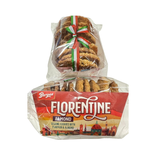 Florentine Sesame Cookies With Pumpkin & Almond 100g x 10