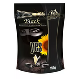 Y.E.S. Roasted Black Sunflower Seeds 150g x 24