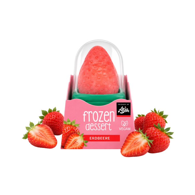 Friends Of Asian Frozen Dessert Strawberry 75gr x 12