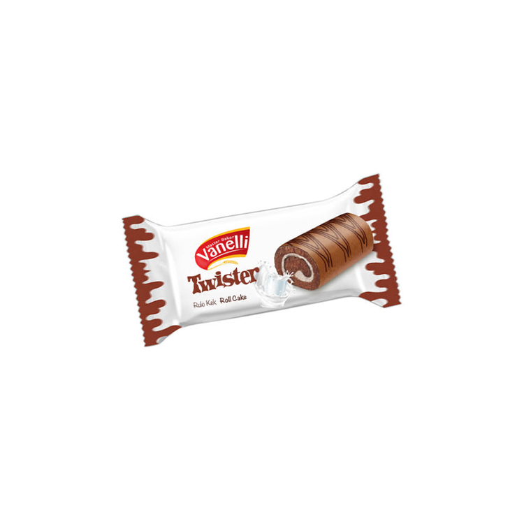 Vanelli Twister Cocoa With Milk Cream  35g x 24