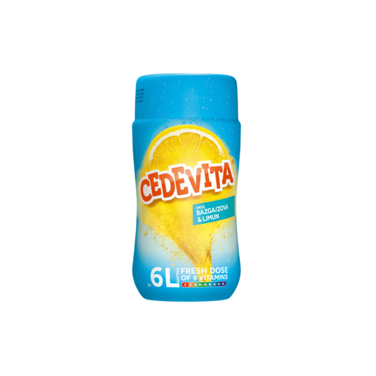 Cedevita Vitamin Drink Elderflower & Lemon 455g X 12