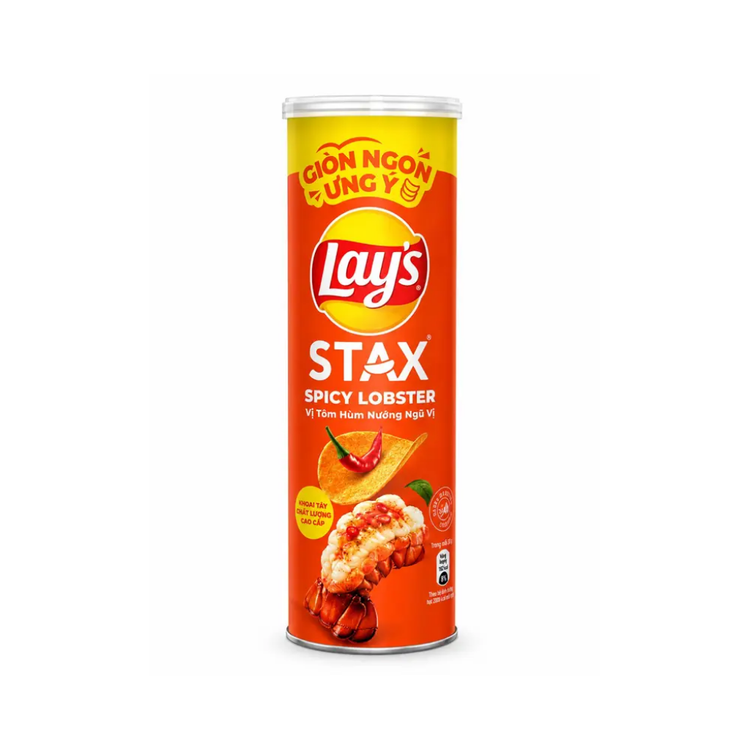 Lays Stax Spicy Lobster 16 x 90g