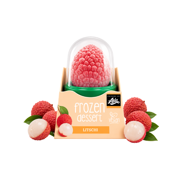 Friends Of Asian Frozen Dessert Lychee 75gr x 12