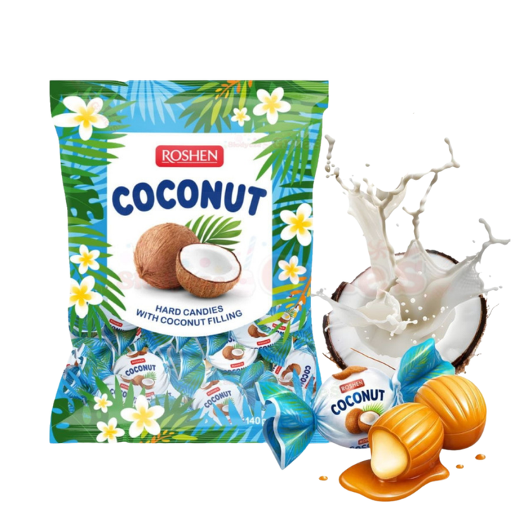 Roshen Coconut Filled Caramels 1kg X 7
