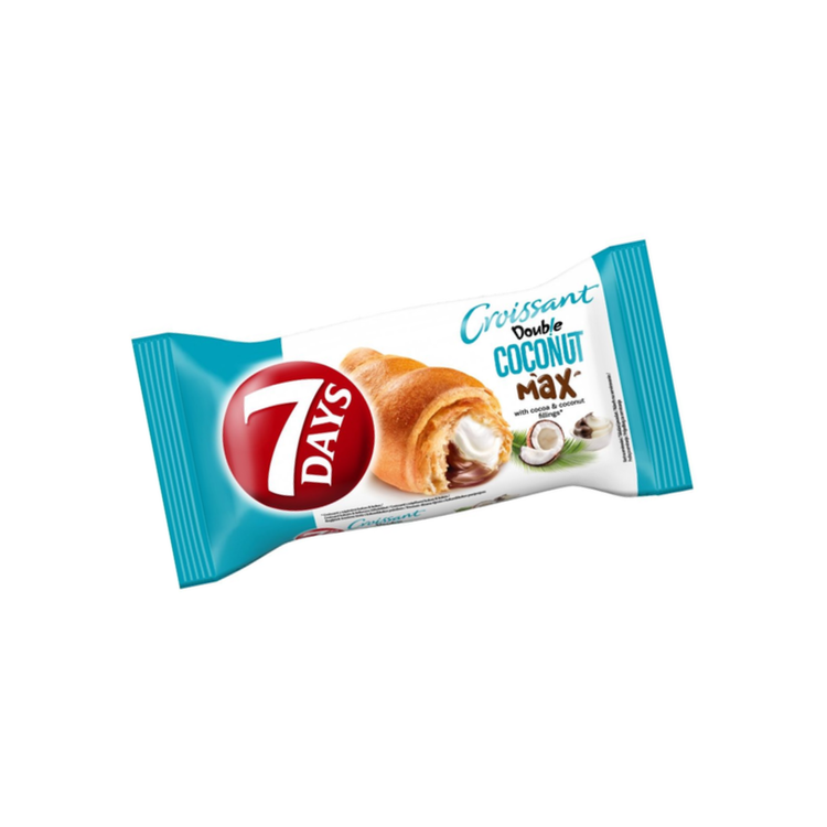 7 Days Croissant  Double Coconut and kak-kok 110g x 20