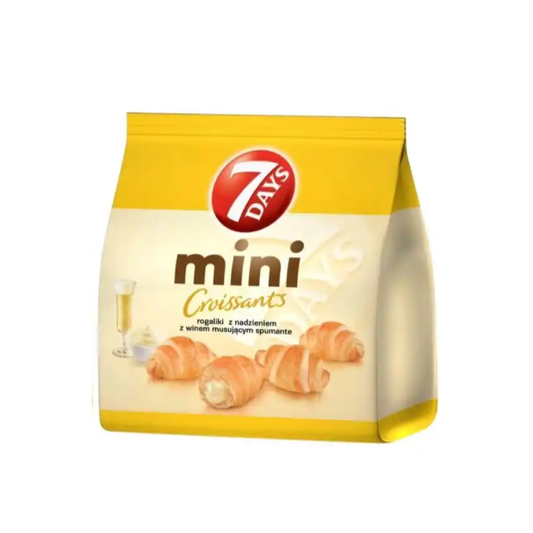 7 Days Mini Croissant with Spumante Flavour Filling 185g x 8
