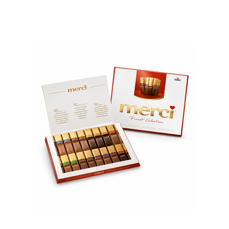 Merci Red 250g X 10