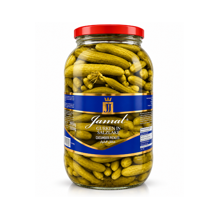 Jamal Small Pickled Cucumbers 950g X 12