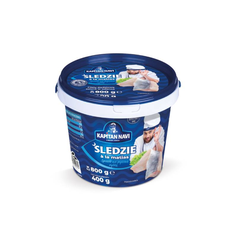 Captain Navi Fillets A'la Matjas 400/800G x 6