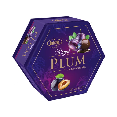 Sniezka Royal Plum In Chocolate 180g x 10