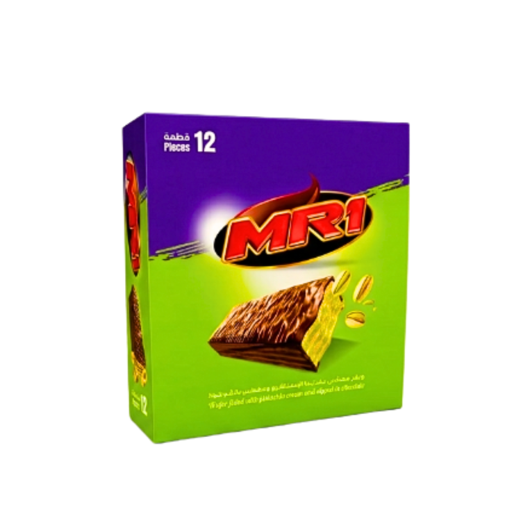 MR1 Wafer Pistachio (25g x 12) x 12