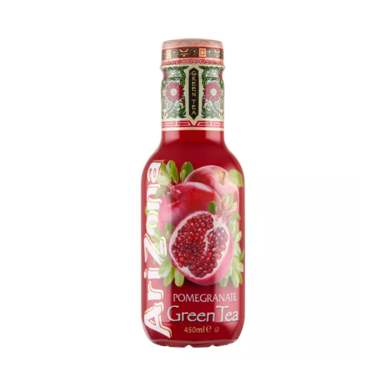 Arizona Green Tea Pomegranate 450ml x 12